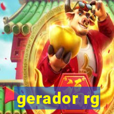 gerador rg